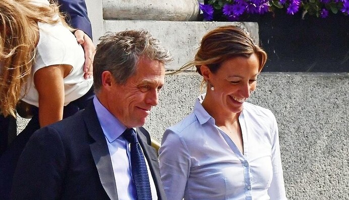 57-летний Хью Грант впервые женился: опубликованы фото