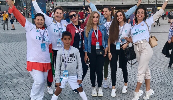 Невеста Роналду похвасталась фото из Украины