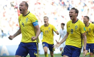 Швеция - Южная Корея - 1:0 Хроника матча, видео гола