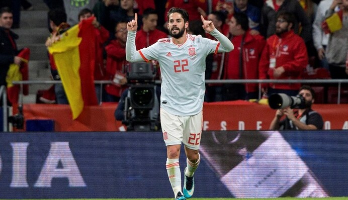 Испания - Марокко - 2:2 Хроника матча, видео голов