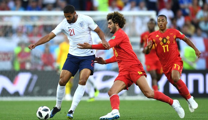 Англия - Бельгия - 0:1 Хроника матча, видео гола