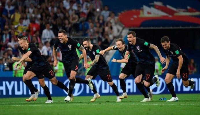 Хорватия - Англия - 2:1 Хроника матча, видео голов