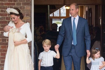 Кейт Миддлтон и принц Уильям крестили младшего сына: трогательные фото и видео