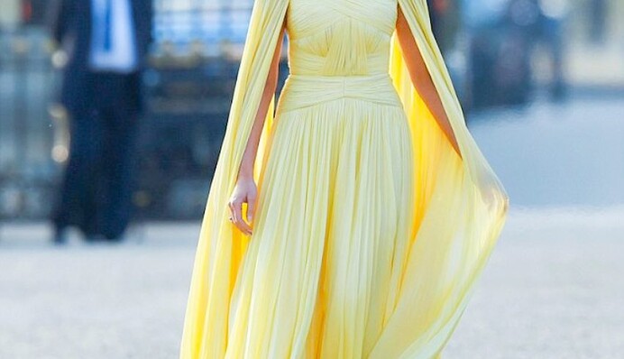 Мелания Трамп покорила Европу роскошным платьем: яркие фото