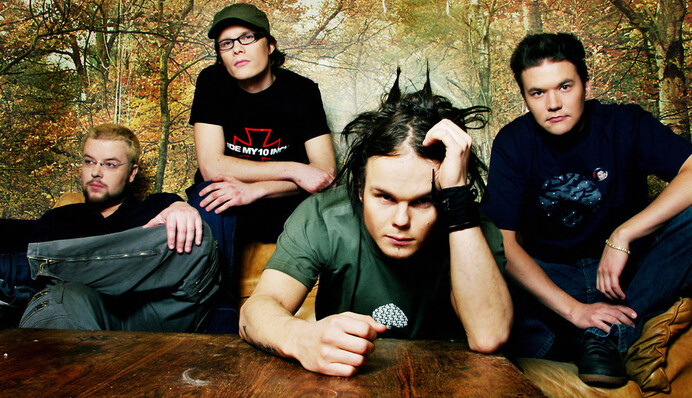 The Rasmus погуляли по парку в Тернополе: появилось фото