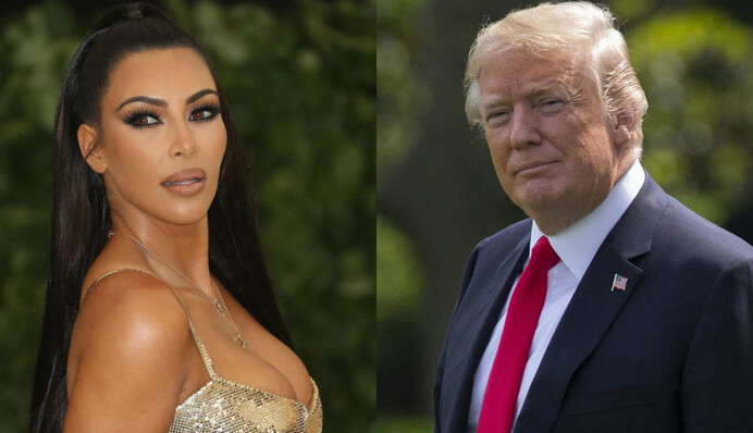 Я была голой: Ким Кардашьян рассказала, как смогла переубедить Дональда Трампа