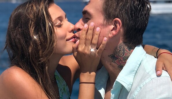 Регина Тодоренко и Влад Топалов отдыхают в Монако после помолвки