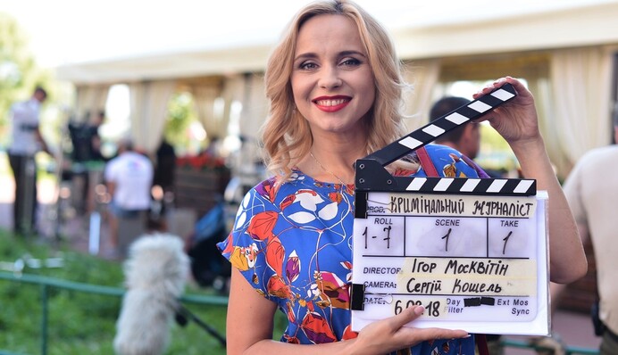 Лилия Ребрик спустя три месяца после рождения дочери возвращается в кино