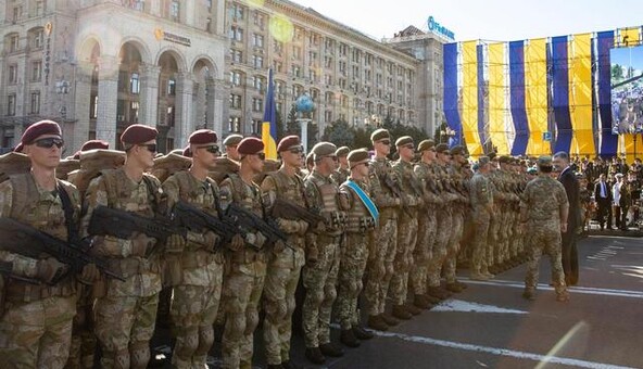 Военный парад на День независимости 2018: хроника, фото и видео