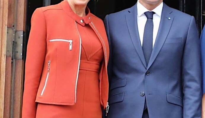 65-летняя первая леди Франции в мини затмила принцессу Дании