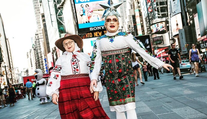 Верка Сердючка выступила на афтепати 