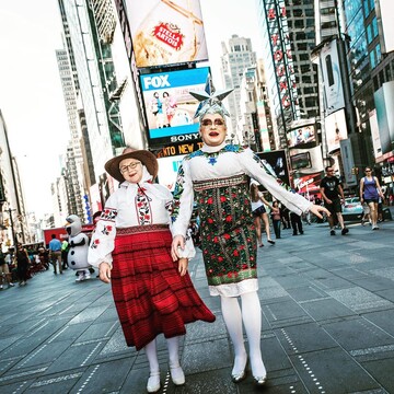 Верка Сердючка выступила на афтепати 