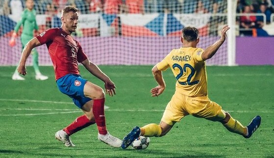 Чехия - Украина - 1:2 Хроника матча, видео голов