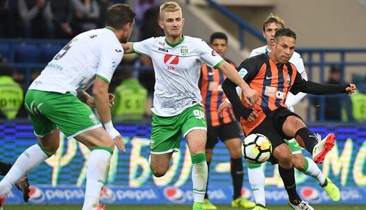 Карпати - Шахтар - 1:6 Хроніка матчу, відео голів