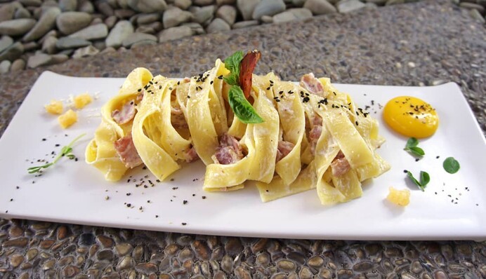 Как приготовить пасту карбонара: рецепт участника 