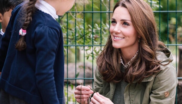 Впервые после декрета с мужем: Кейт Миддлтон в старом платье вышла в свет с принцем Уильямом