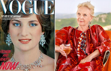 Умерла личный стилист принцессы Дианы