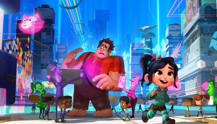 Вышел трейлер нового мультфильма про громилу Ральфа