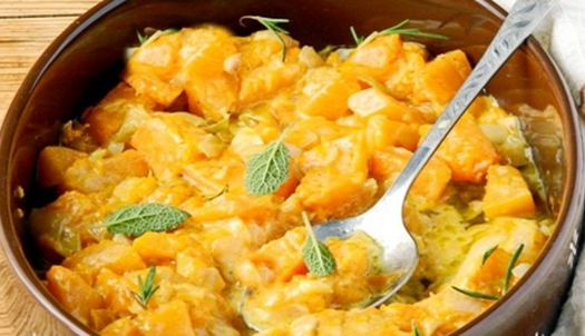 Сезонное меню: готовим тыкву в сметанном соусе