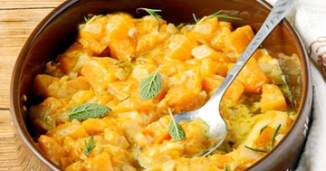 Сезонное меню: готовим тыкву в сметанном соусе