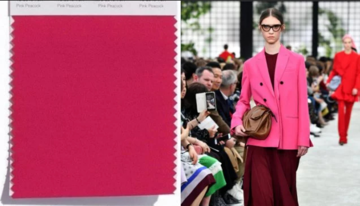 Груша, миндаль и розовый павлин: названы главные цвета этой зимы