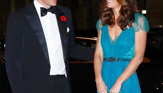 Юбилей принца Чарльза: Кейт Миддлтон надела на прием роскошные серьги