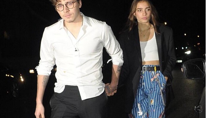 Сын Бэкхемов завел роман с начинающей моделью