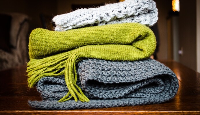 Как носить шарф зимой: советы дизайнера