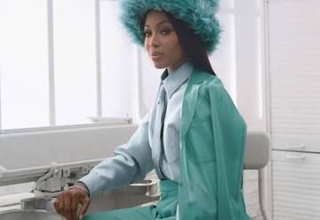 48-летняя Наоми Кэмпбелл снялась топлес