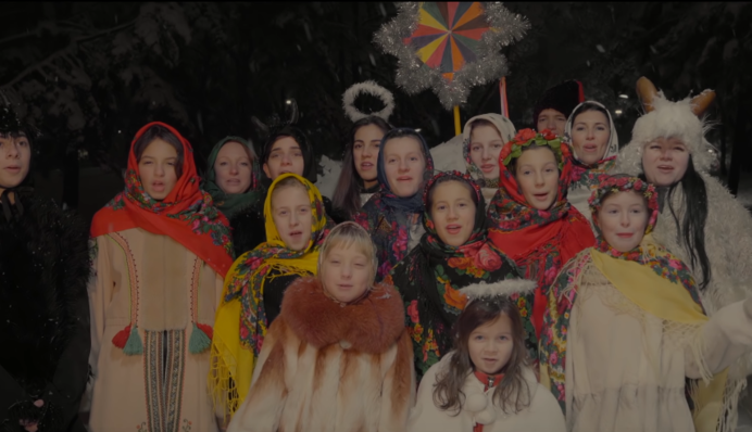 Пономарев подарил украинцам колядку и атмосферный клип