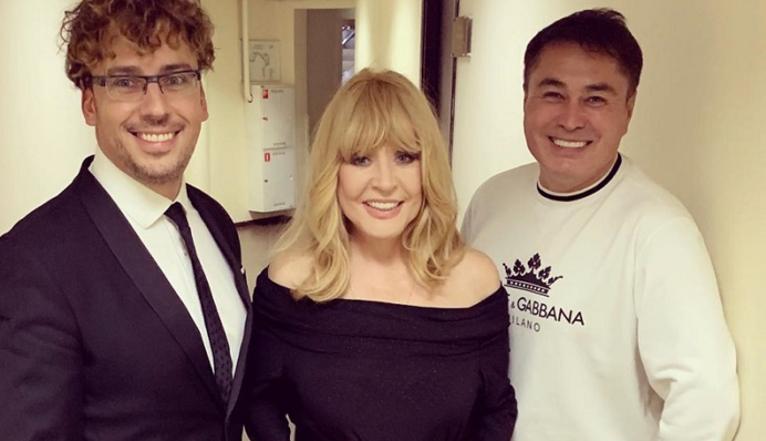 Все хорошеет: Пугачева с Галкиным появились на концерте Лободы