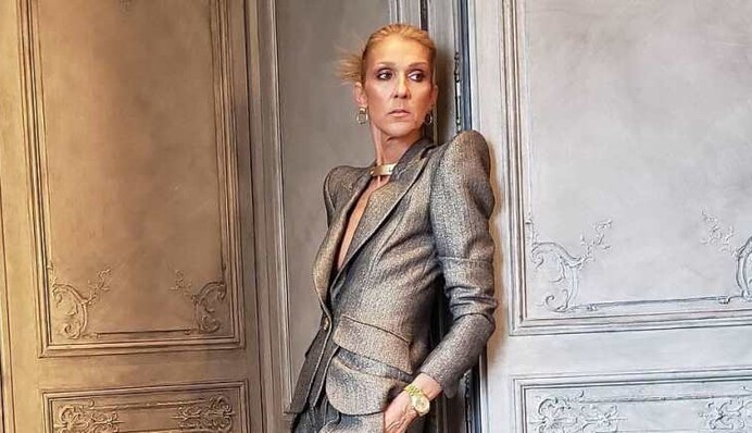 Болезненно худая Селин Дион появилась на публике с молодым возлюбленным