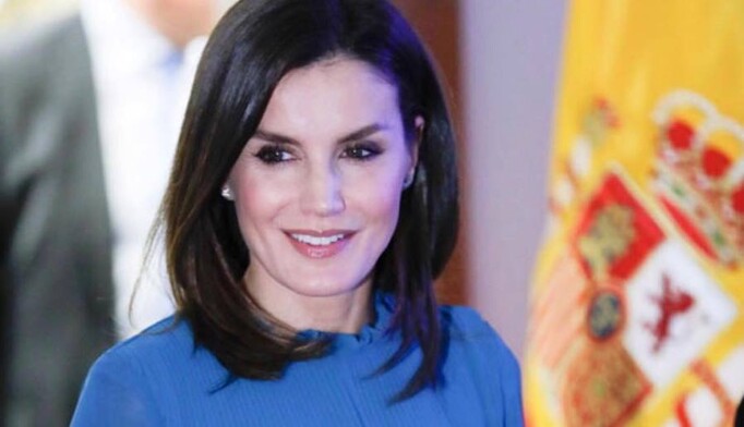 Модный промах: королева Испании засветила бюстгальтер