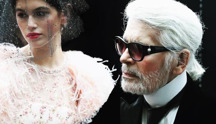 Умер Карл Лагерфельд