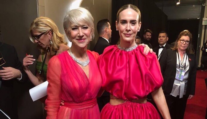 Главный тренд Оскара: кто из звезд выбрал наряд розового цвета