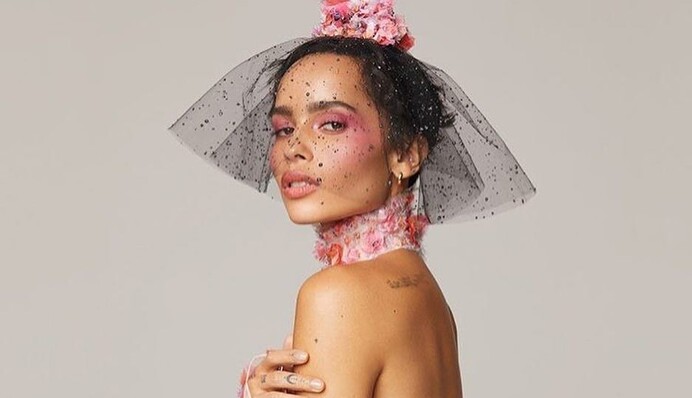 Известная актриса пришла на афтепати Оскара в прозрачном золотом бюстгальтере