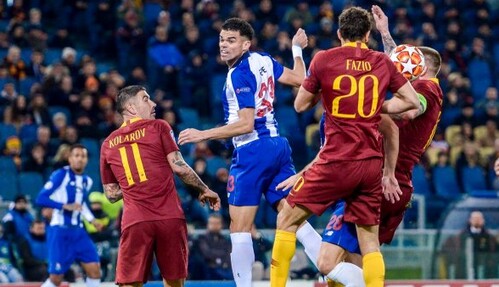 Порту - Рома - 3:1 Хроника матча, видео голов