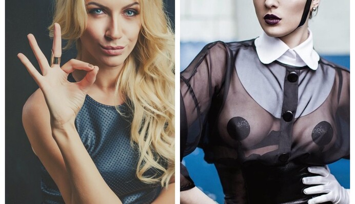 MARUV и Леся Никитюк станцевали без одежды и сняли себя на видео