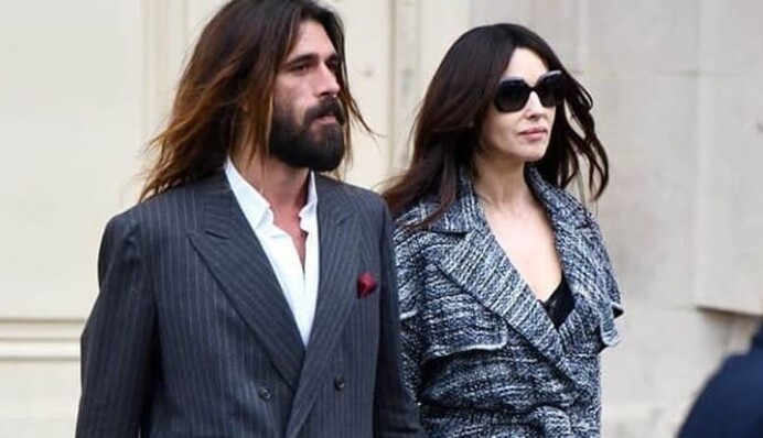 Моника Белуччи впервые появилась на публике с молодым бойфрендом