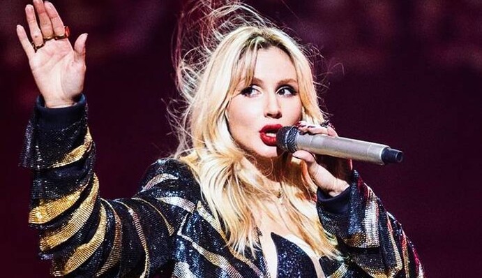 На максимум выжата? Лобода эффектно упала на сцене