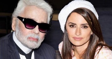 Пенелопа Крус в знаковом костюме от Карла Лагерфельда снялась для Vogue