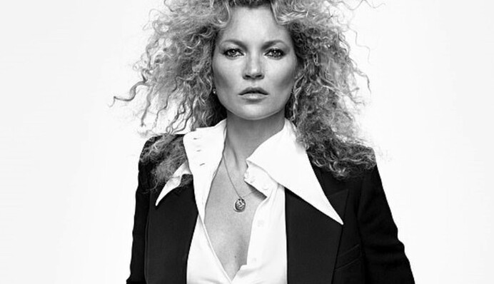 Кейт Мосс топлес снялась для Vogue