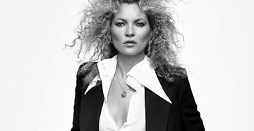 Кейт Мосс топлес снялась для Vogue