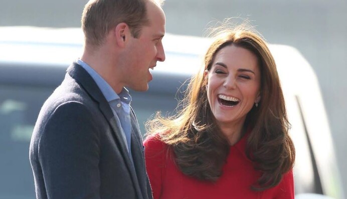 Редкий выход: принц Уильям и Кейт Миддлтон появились на публике с детьми