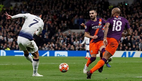 Манчестер Сити - Тоттенхэм Хотспур - 4:3 Хроника матча, видео голов