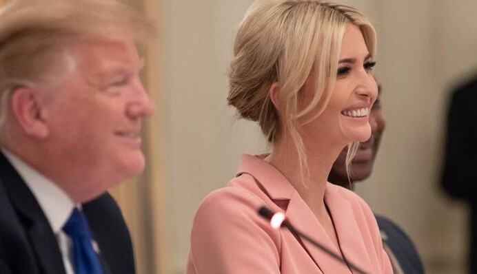 В наряде за 200 долларов: Иванка Трамп очаровала ярким образом