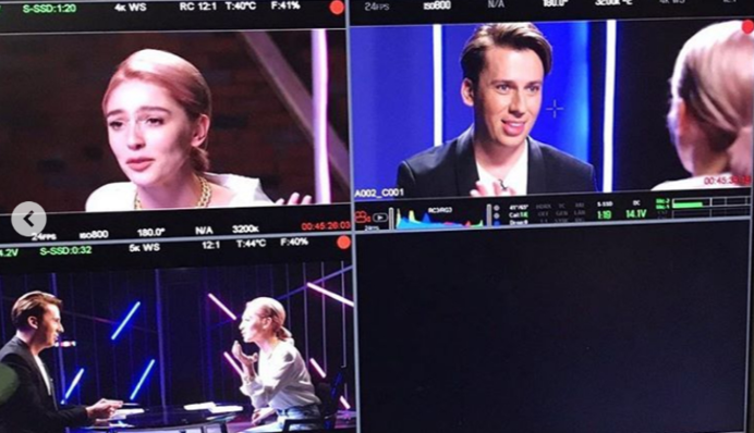 Галкин снялся в шоу с ведущей 