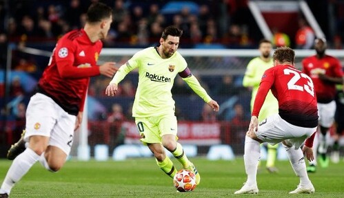 Барселона - Манчестер Юнайтед - 3:0 Хроника матча, видео голов