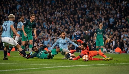 Манчестер Сити - Тоттенхэм Хотспур - 1:0 Хроника матча, видео голов