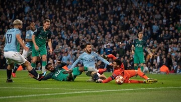 Манчестер Сити - Тоттенхэм Хотспур - 1:0 Хроника матча, видео голов